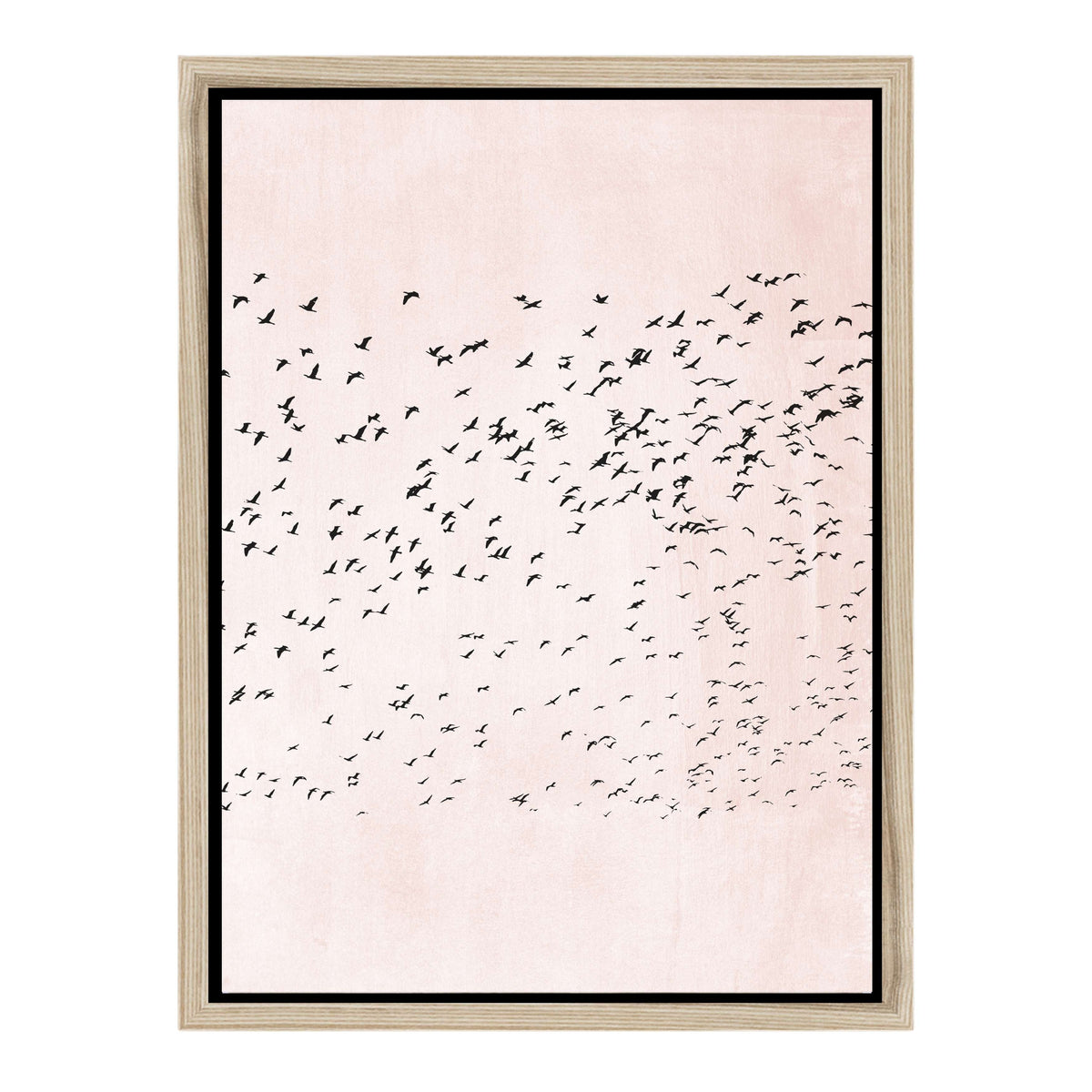Rosewood Curve Bird Canvas Wall Art — gallery image 32