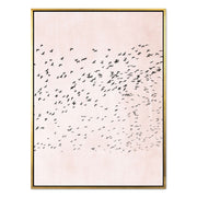 Rosewood Curve Bird Canvas Wall Art — gallery image 48