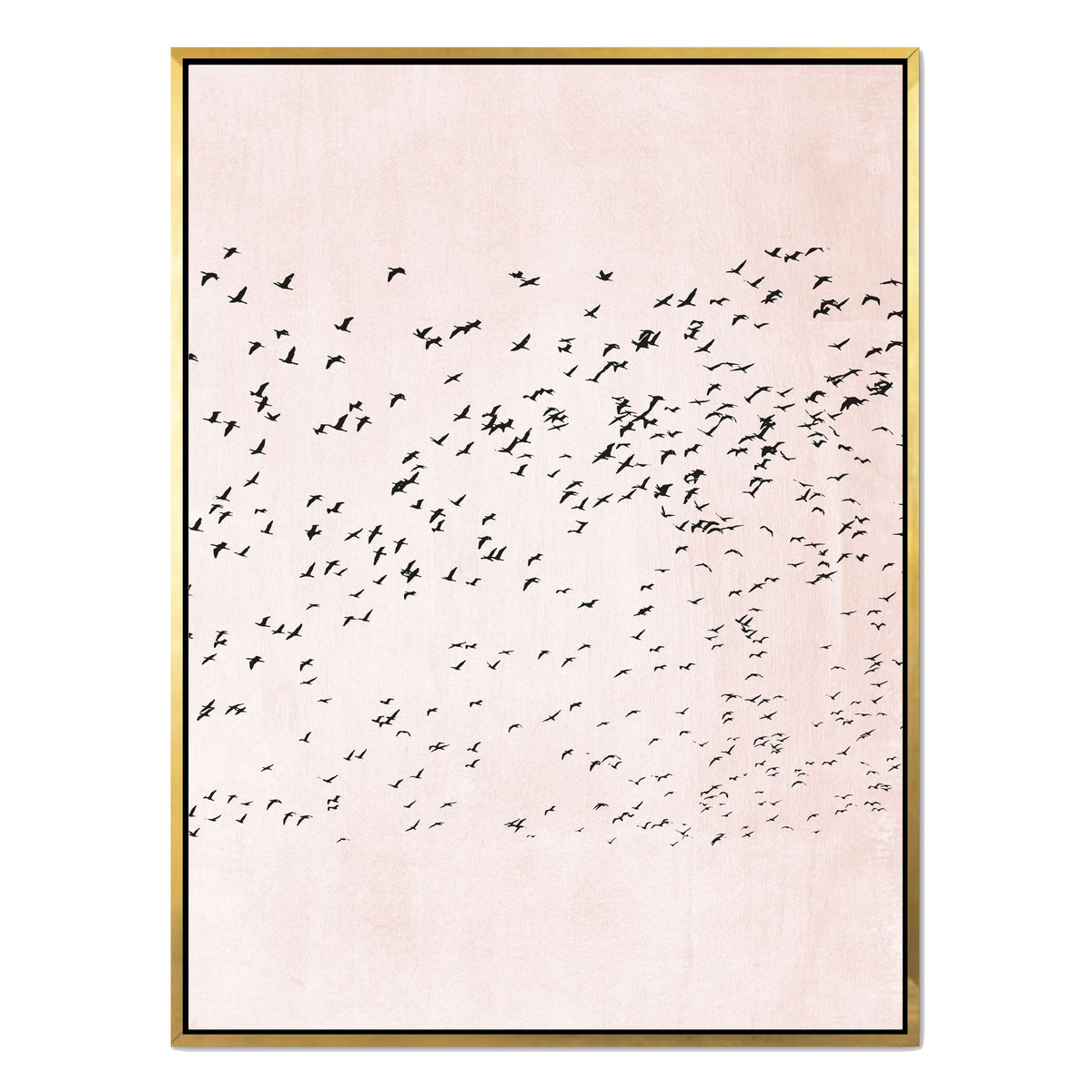 Rosewood Curve Bird Canvas Wall Art — gallery image 48