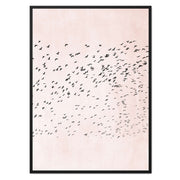 Rosewood Curve Bird Canvas Wall Art — gallery image 19