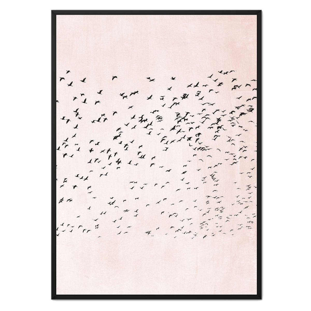 Rosewood Curve Bird Canvas Wall Art — gallery image 19