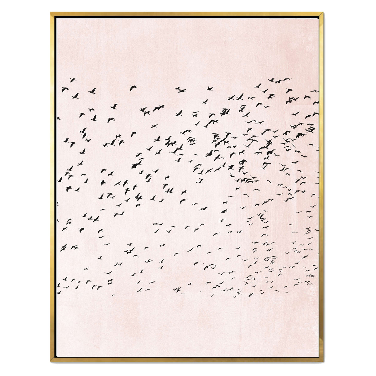 Rosewood Curve Bird Canvas Wall Art — gallery image 51