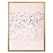 Rosewood Curve Bird Canvas Wall Art — gallery image 43
