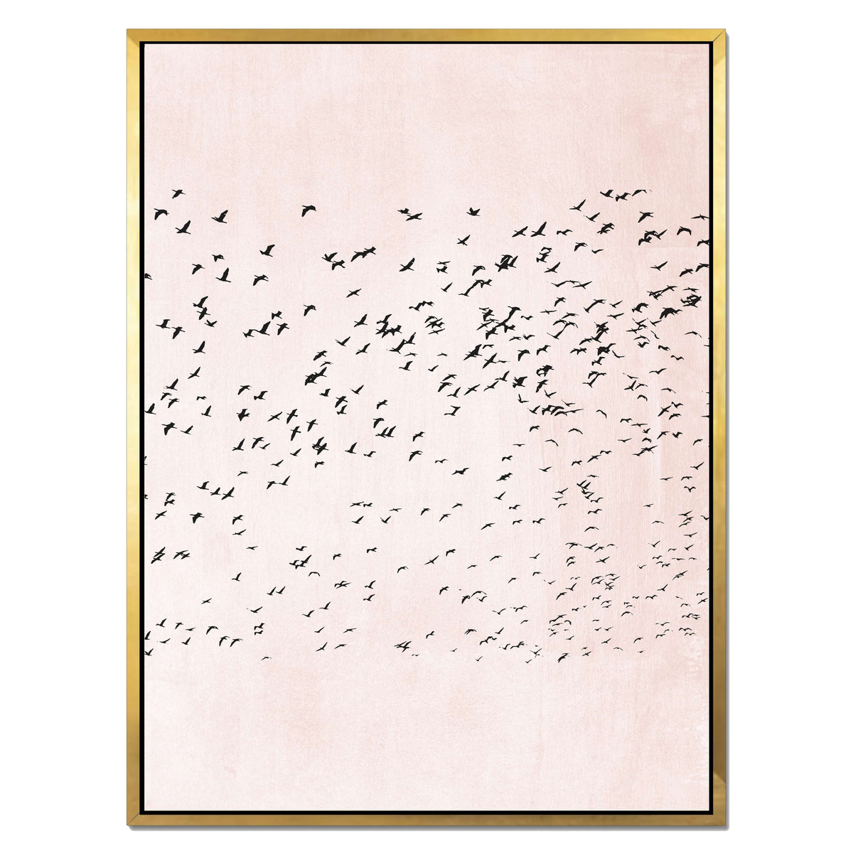 Rosewood Curve Bird Canvas Wall Art — gallery image 43