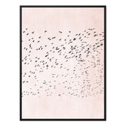 Rosewood Curve Bird Canvas Wall Art — gallery image 23