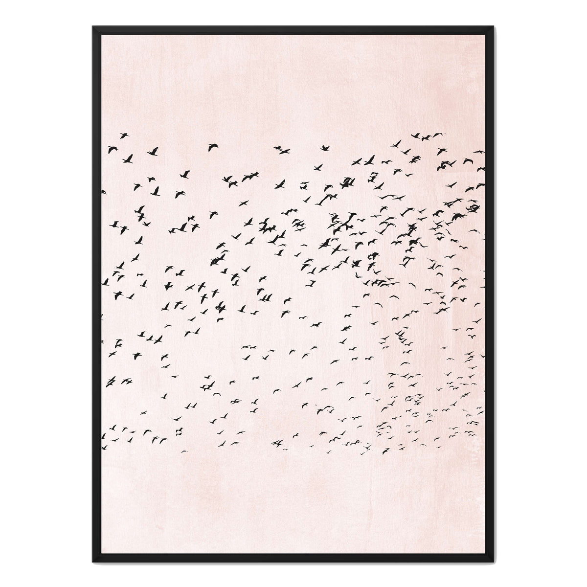 Rosewood Curve Bird Canvas Wall Art — gallery image 23