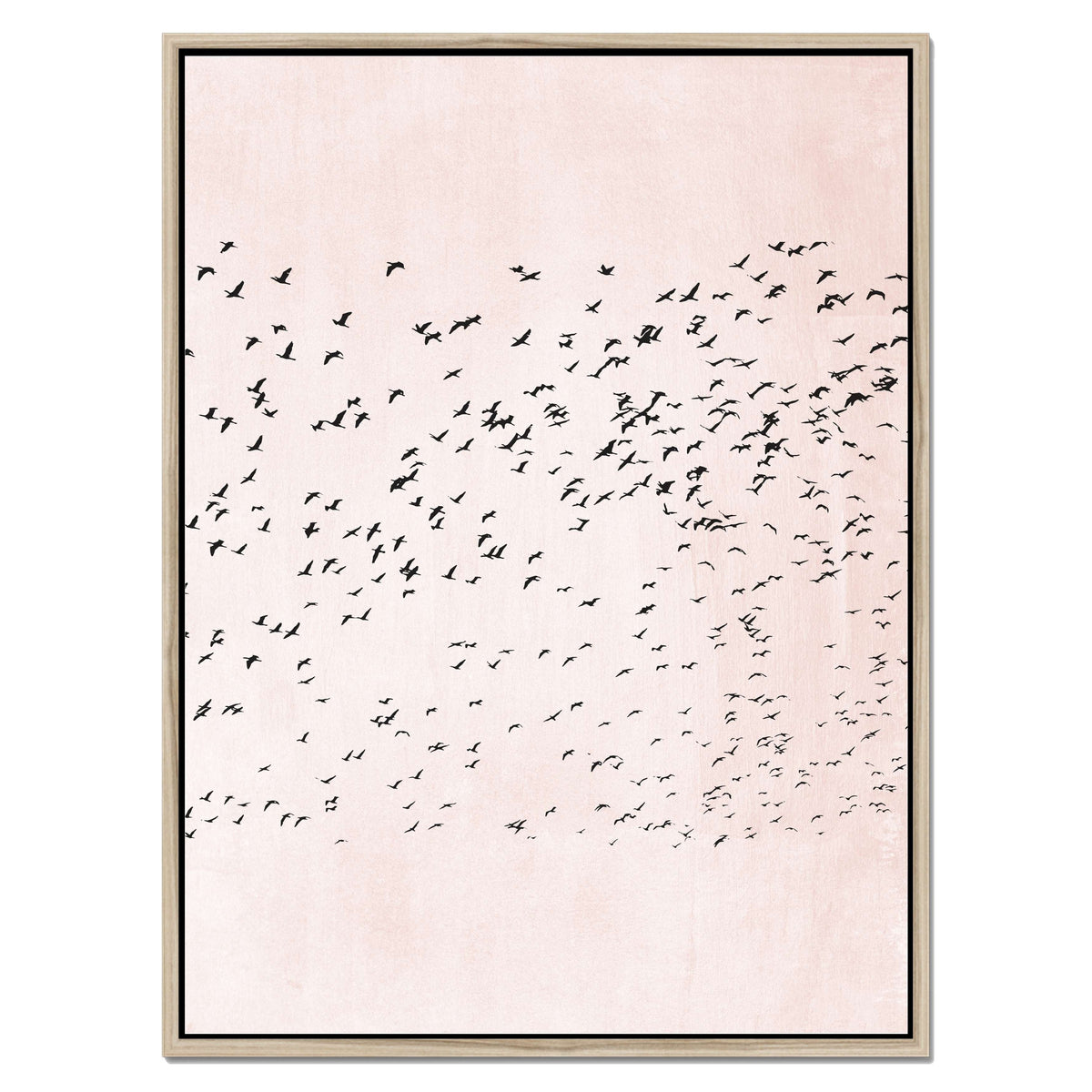 Rosewood Curve Bird Canvas Wall Art — gallery image 42