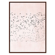 Rosewood Curve Bird Canvas Wall Art — gallery image 25