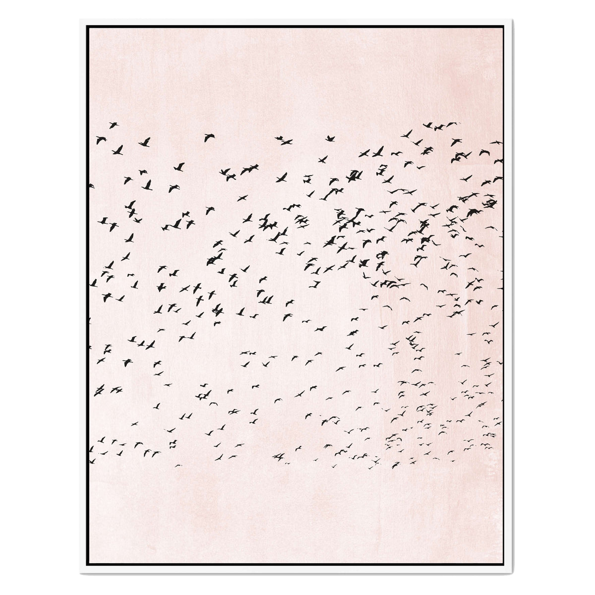 Rosewood Curve Bird Canvas Wall Art — gallery image 49