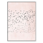 Rosewood Curve Bird Canvas Wall Art — gallery image 38