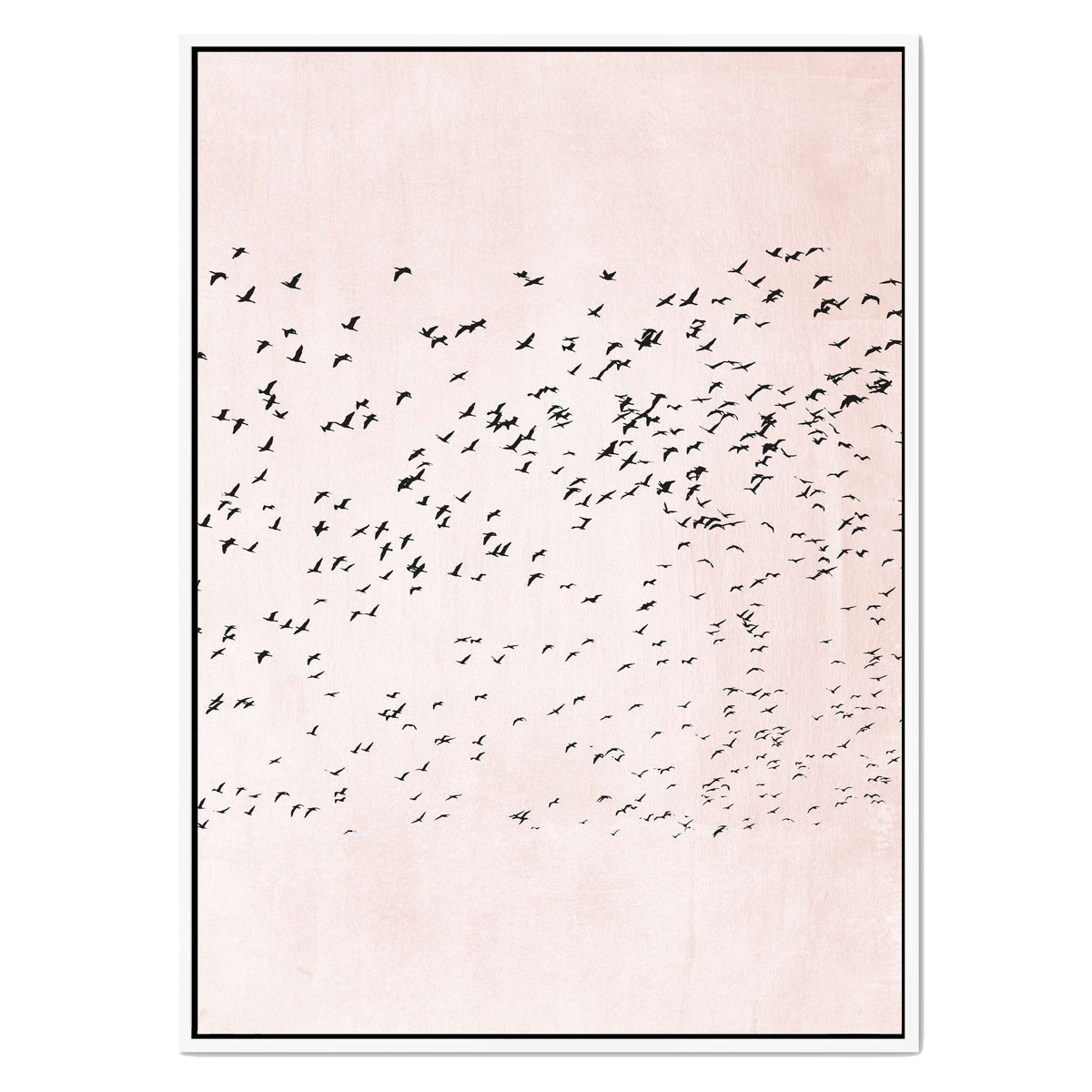Rosewood Curve Bird Canvas Wall Art — gallery image 38
