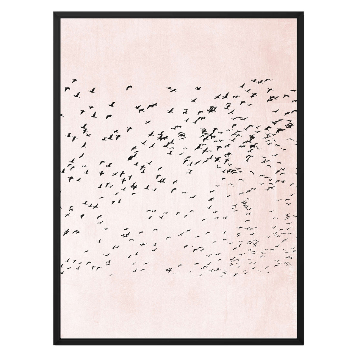 Rosewood Curve Bird Canvas Wall Art — gallery image 22