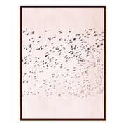 Rosewood Curve Bird Canvas Wall Art — gallery image 46