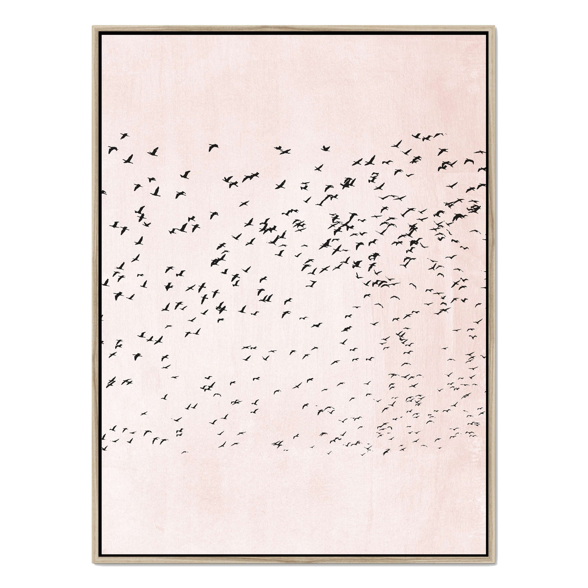 Rosewood Curve Bird Canvas Wall Art — gallery image 47