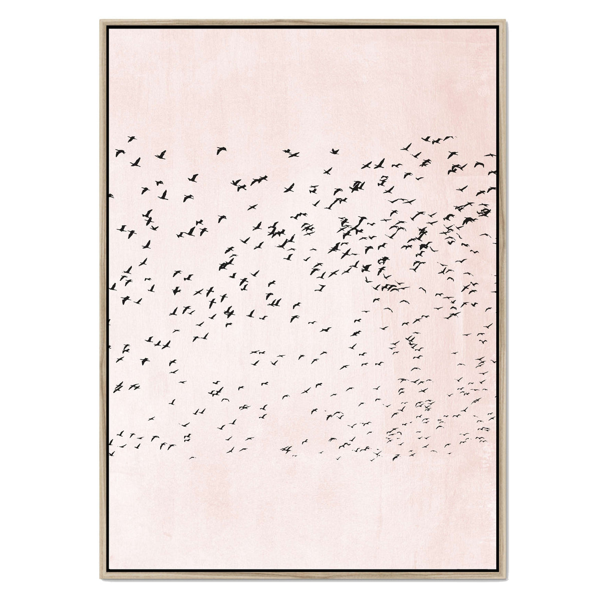 Rosewood Curve Bird Canvas Wall Art — gallery image 52