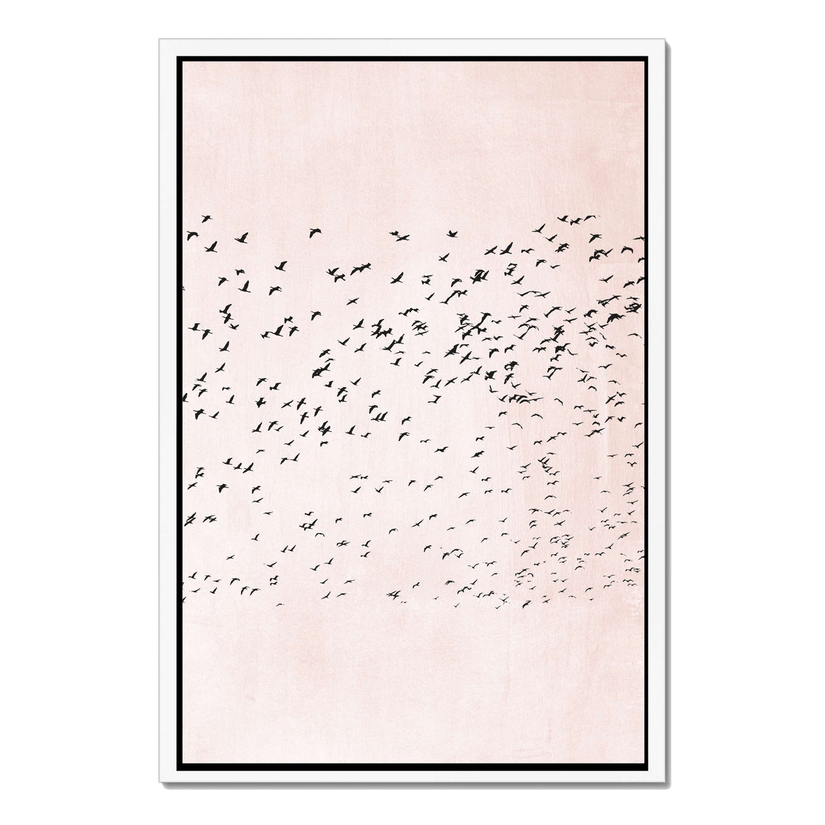 Rosewood Curve Bird Canvas Wall Art — gallery image 40