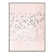 Rosewood Curve Bird Canvas Wall Art — gallery image 37