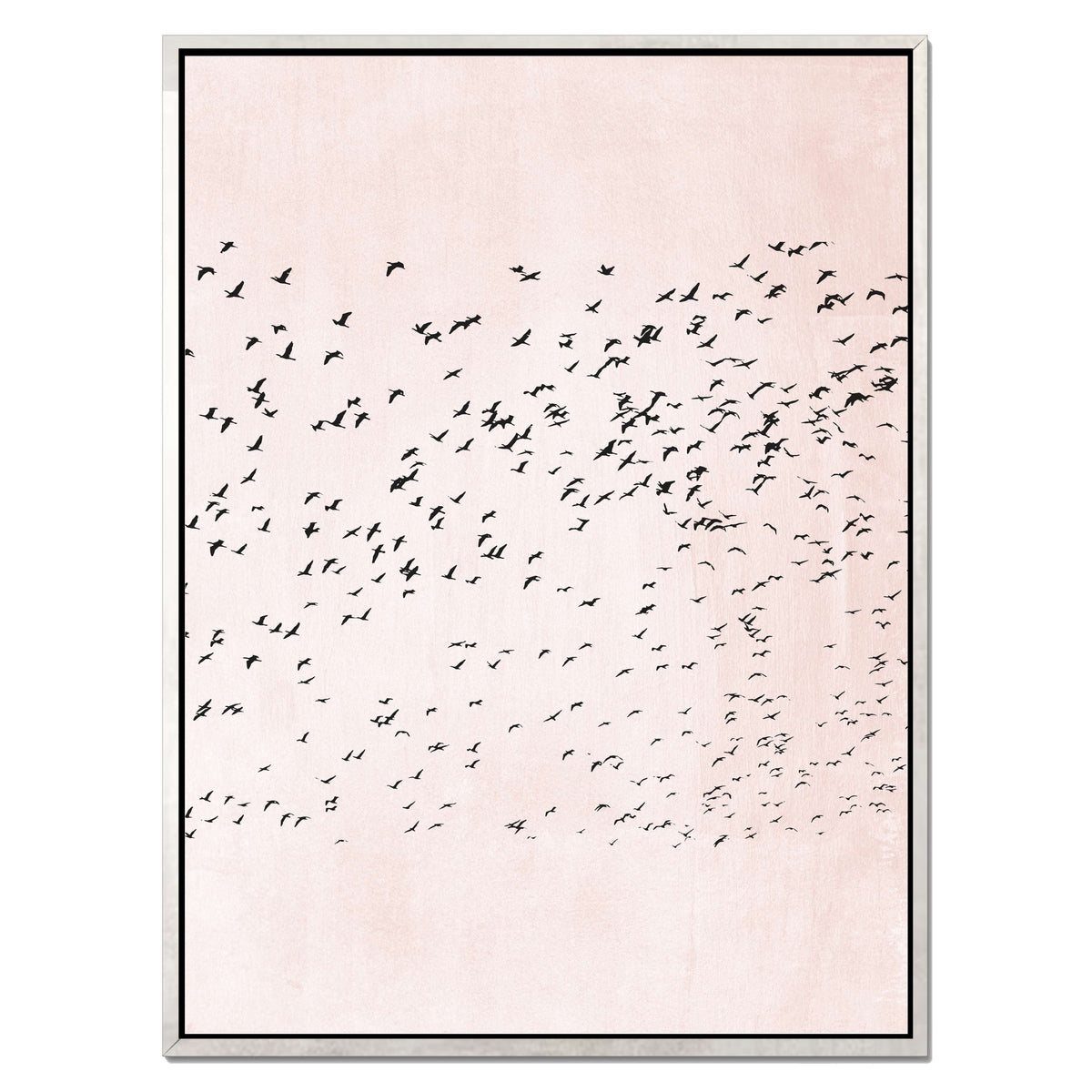 Rosewood Curve Bird Canvas Wall Art — gallery image 44