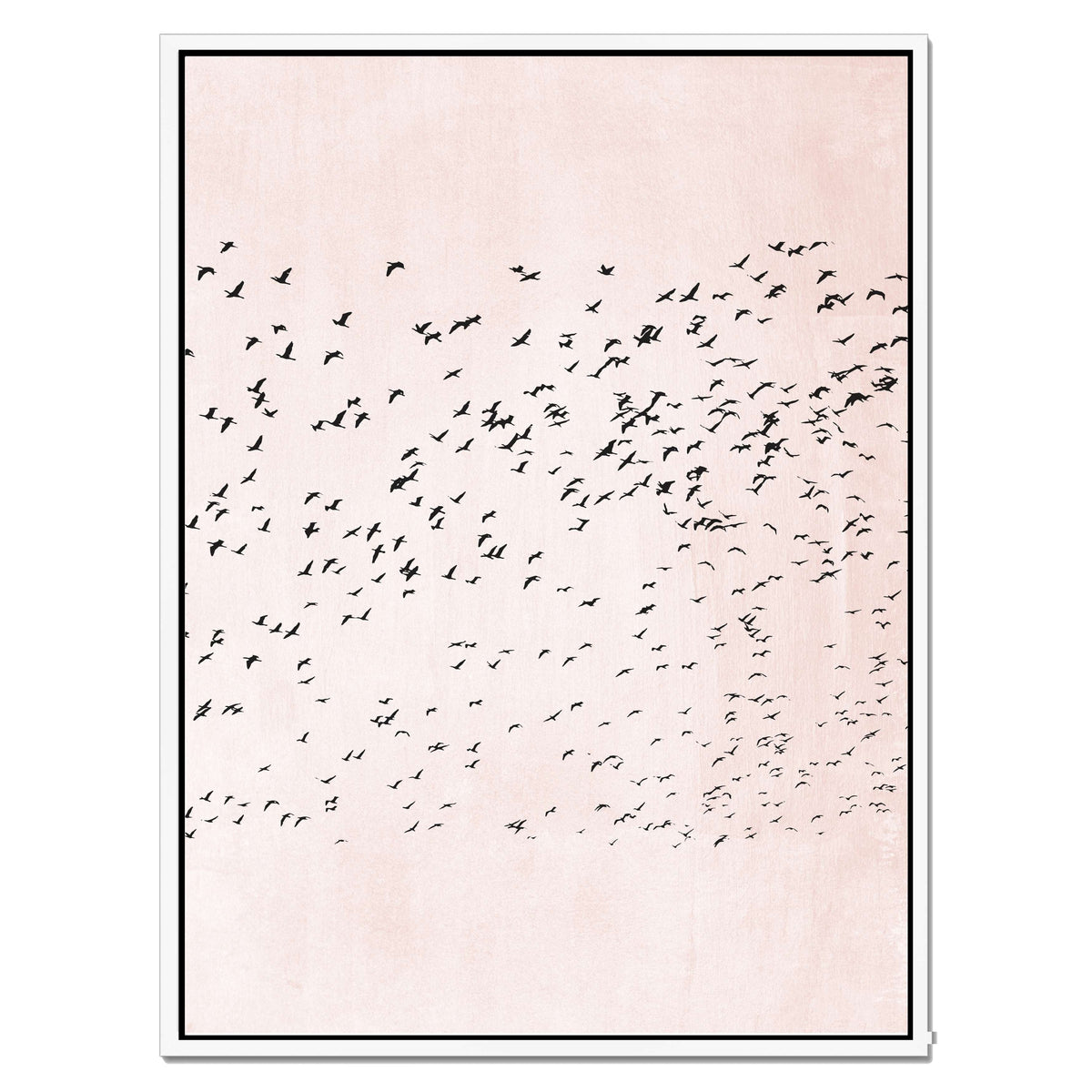 Rosewood Curve Bird Canvas Wall Art — gallery image 41