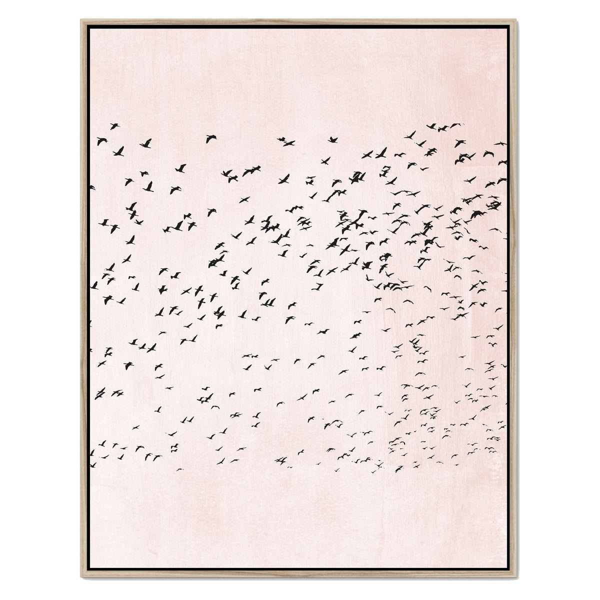 Rosewood Curve Bird Canvas Wall Art — gallery image 50