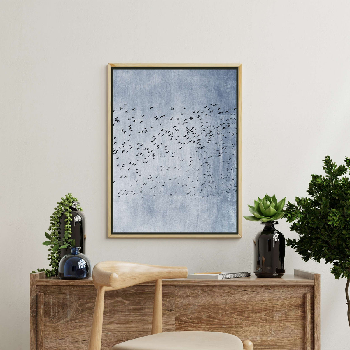 Fennel Loop Bird Canvas Wall Art — gallery image 8