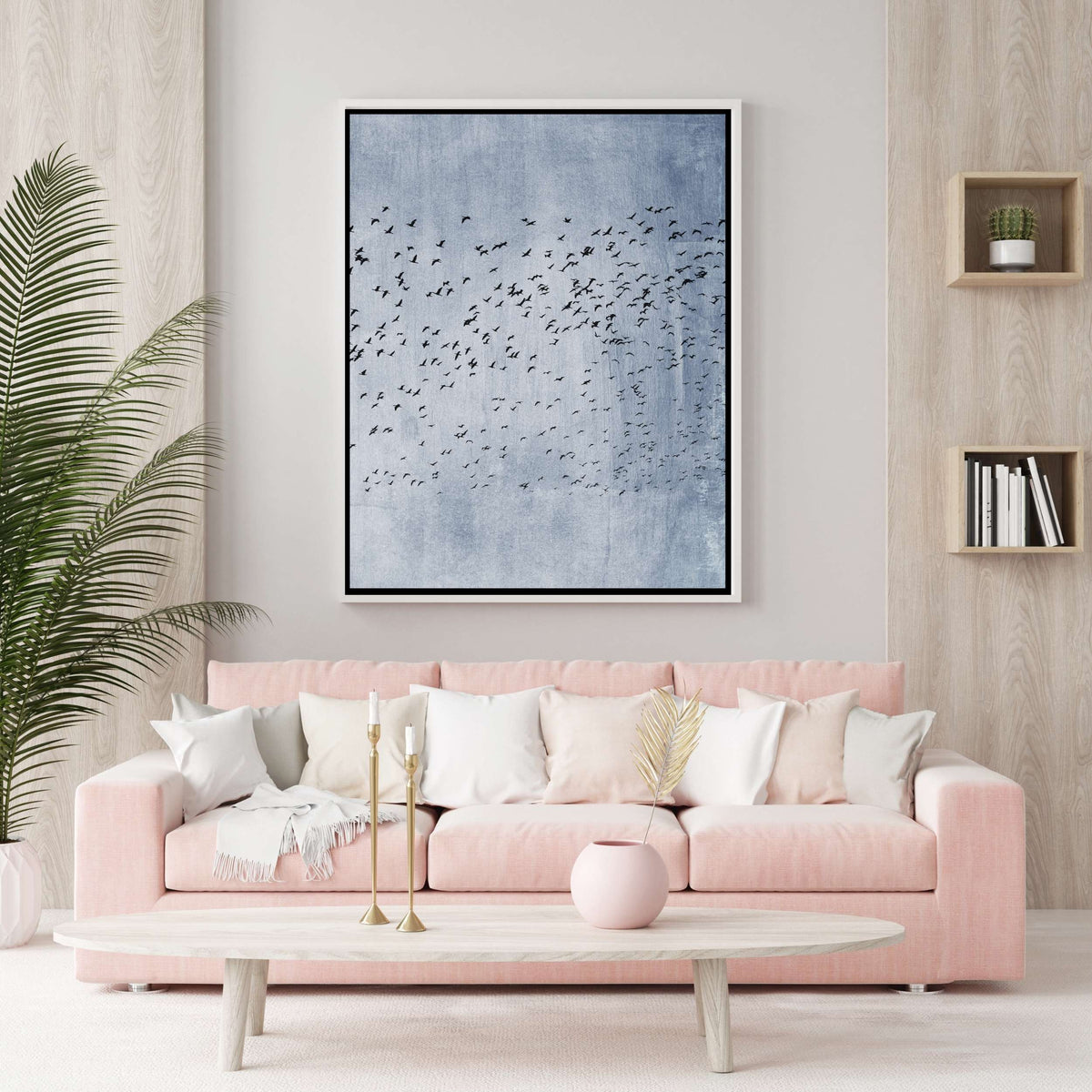 Fennel Loop Bird Canvas Wall Art — gallery image 5