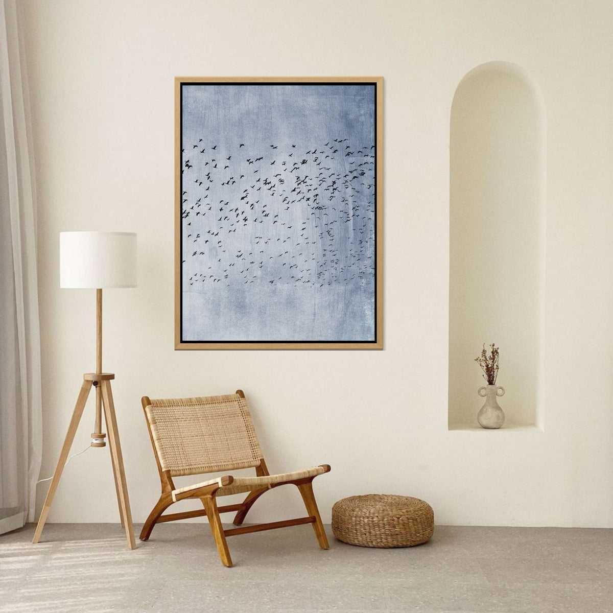Fennel Loop Bird Canvas Wall Art — gallery image 7