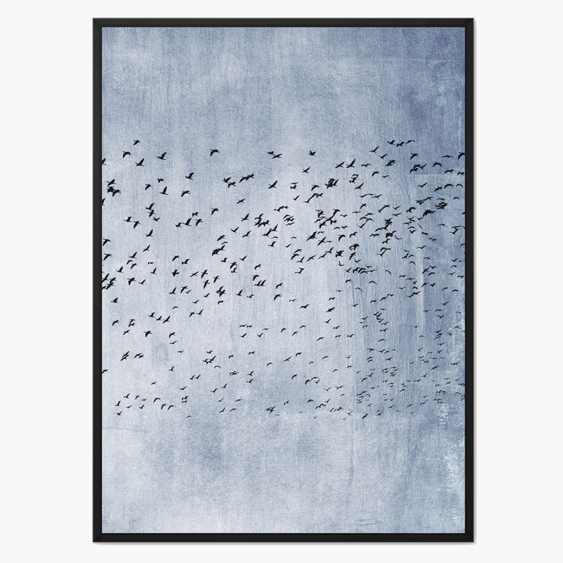 Fennel Loop Bird Canvas Wall Art — gallery image 1