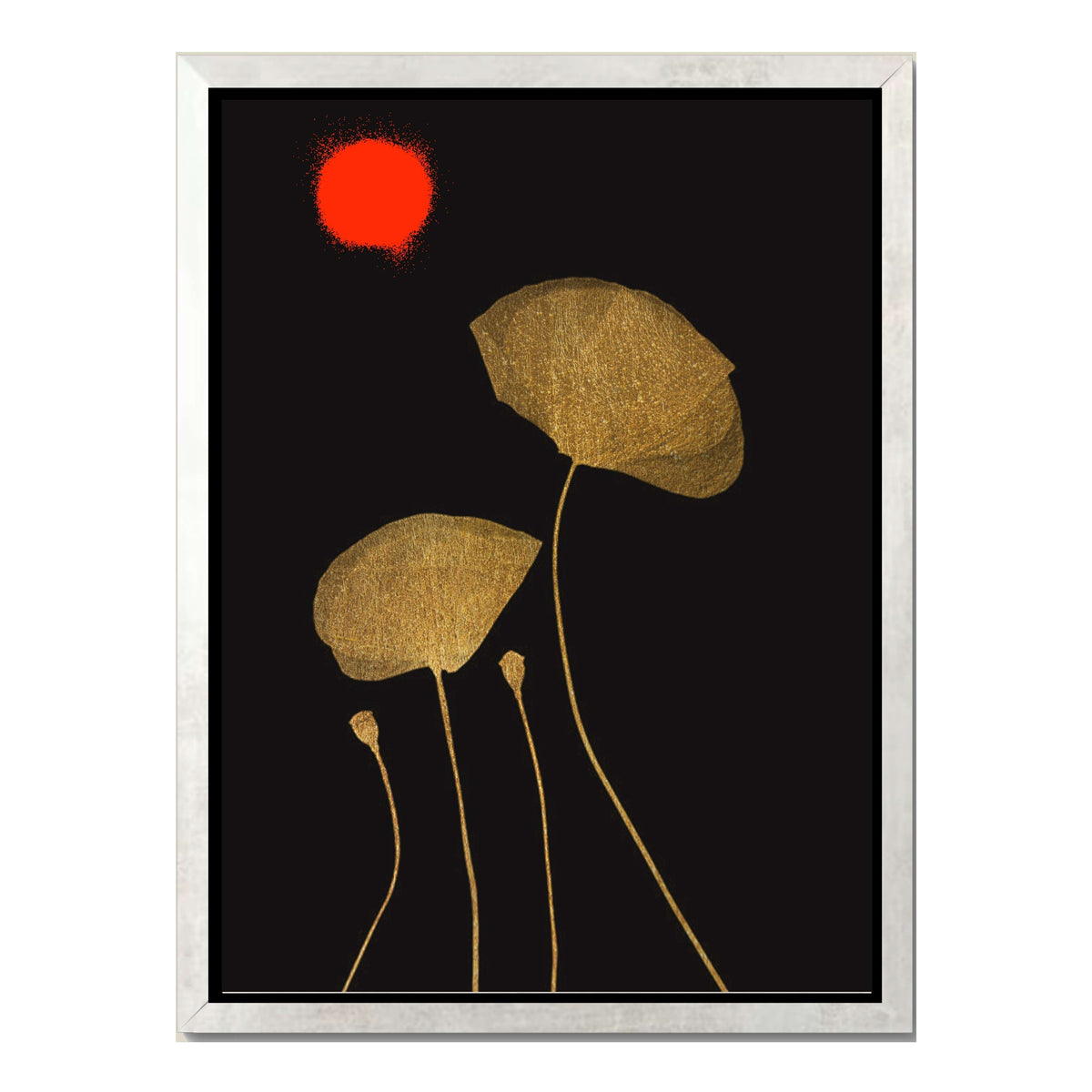 Wickham Curve Floral Canvas Wall Art — gallery image 41