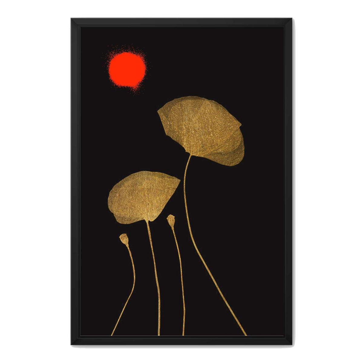 Wickham Curve Floral Canvas Wall Art — gallery image 21