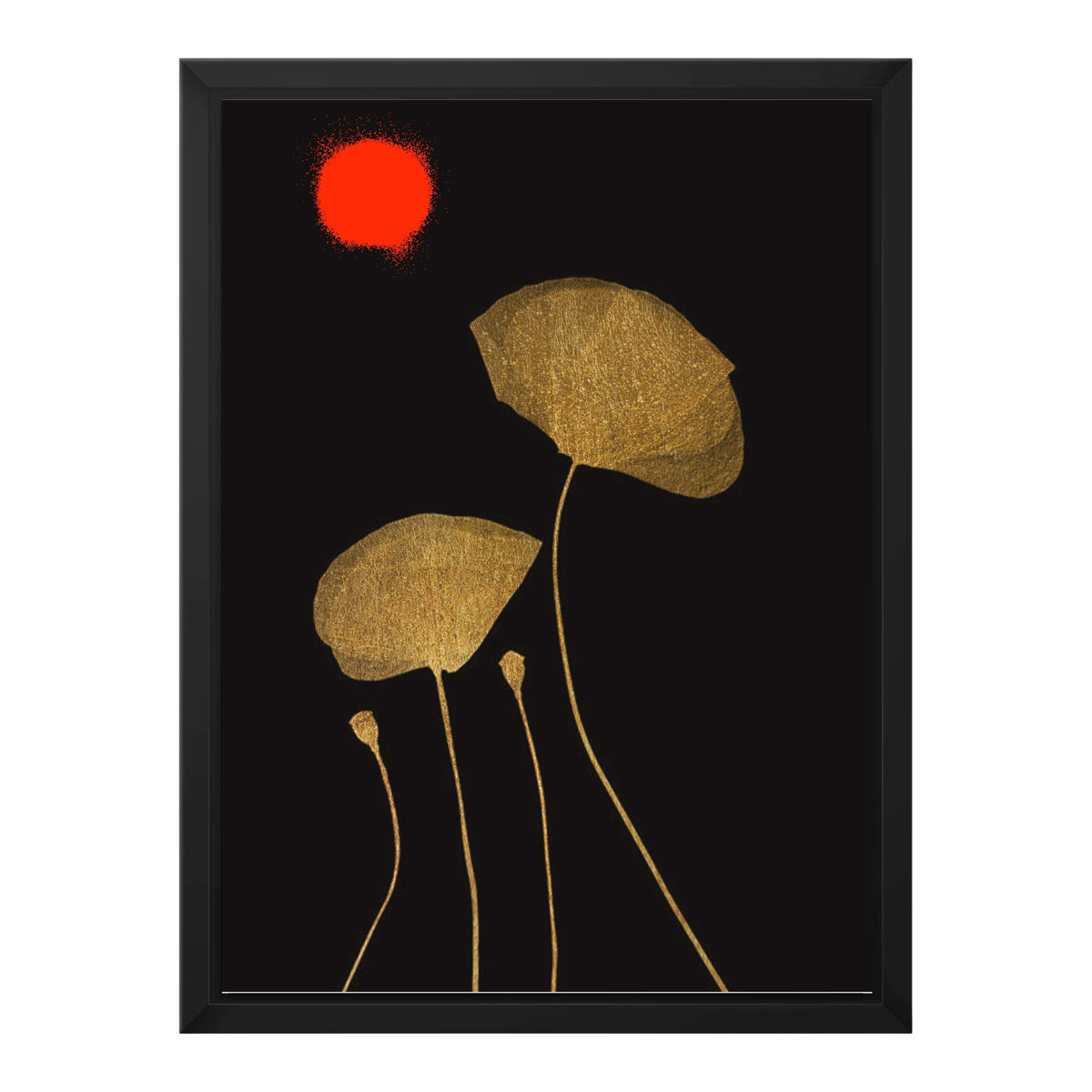 Wickham Curve Floral Canvas Wall Art — gallery image 20