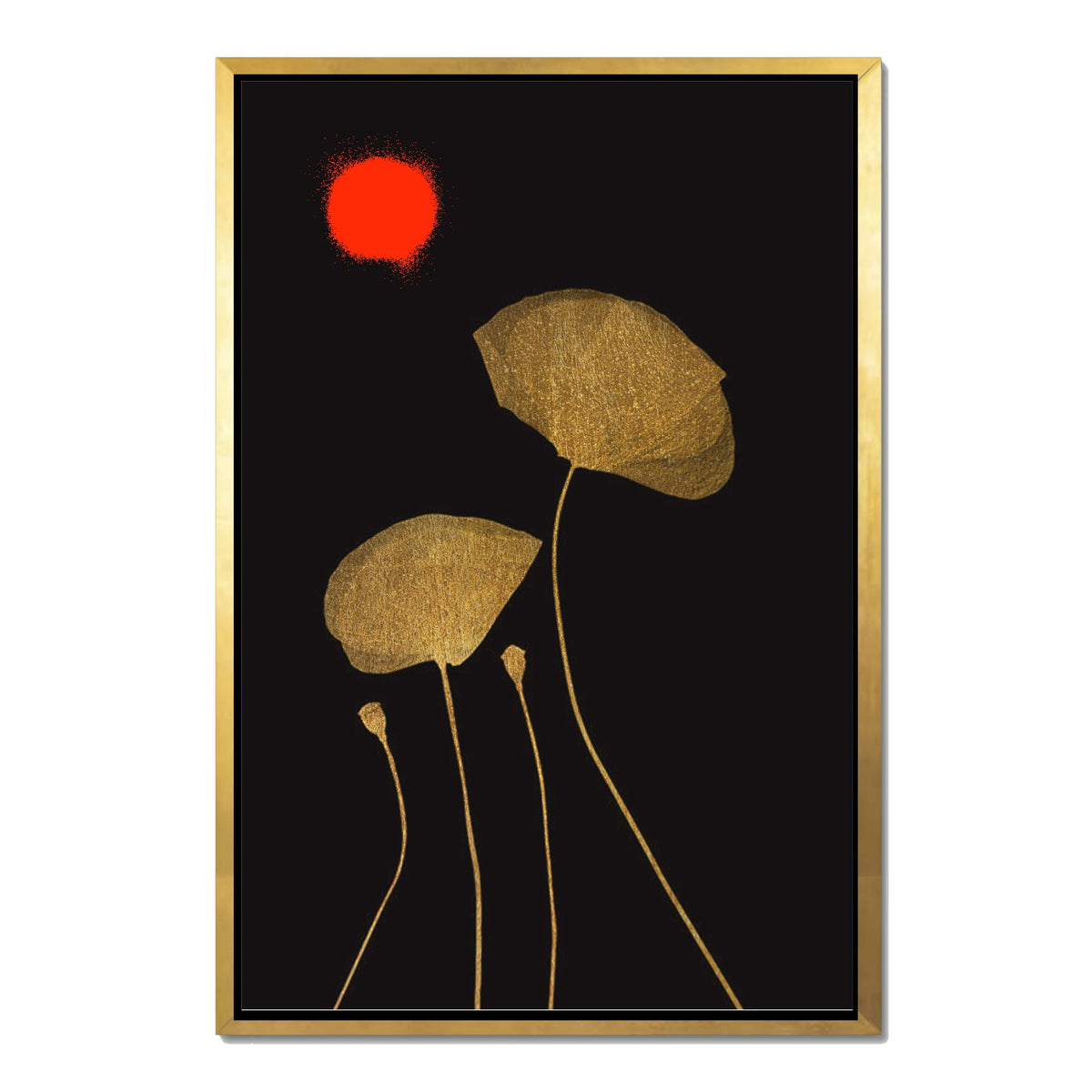 Wickham Curve Floral Canvas Wall Art — gallery image 32