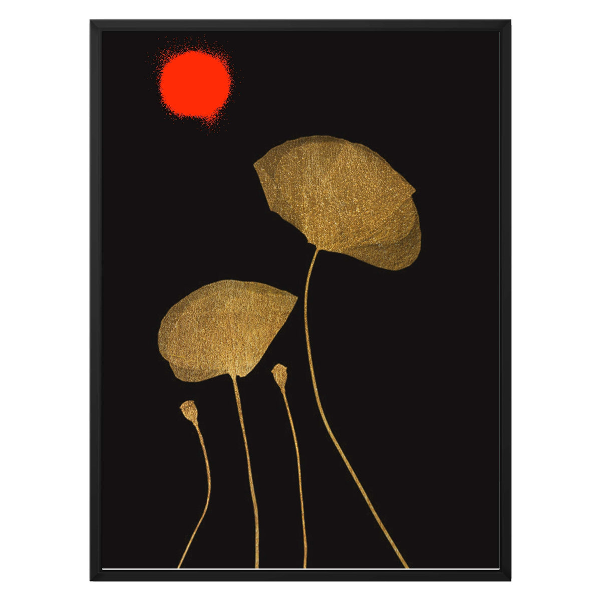 Wickham Curve Floral Canvas Wall Art — gallery image 22