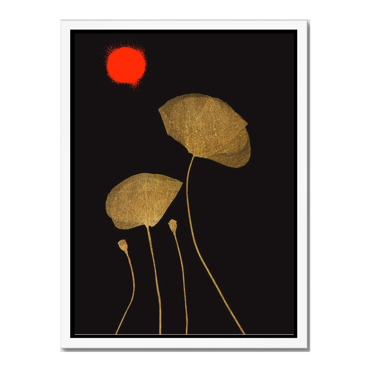 Wickham Curve Floral Canvas Wall Art — gallery image 47