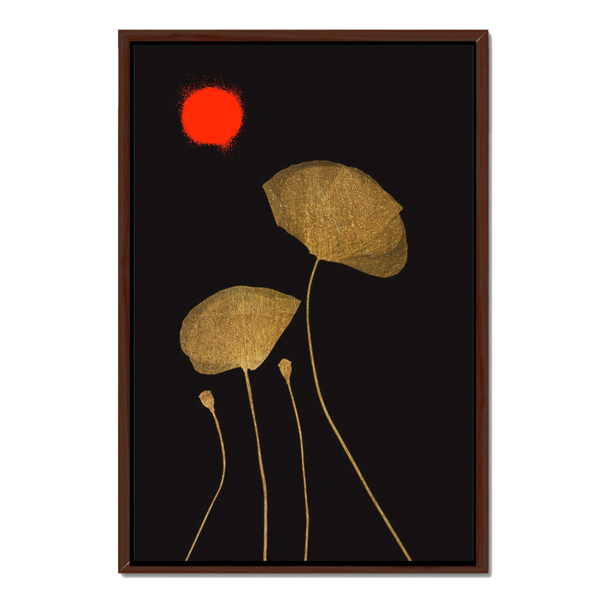 Wickham Curve Floral Canvas Wall Art — gallery image 27