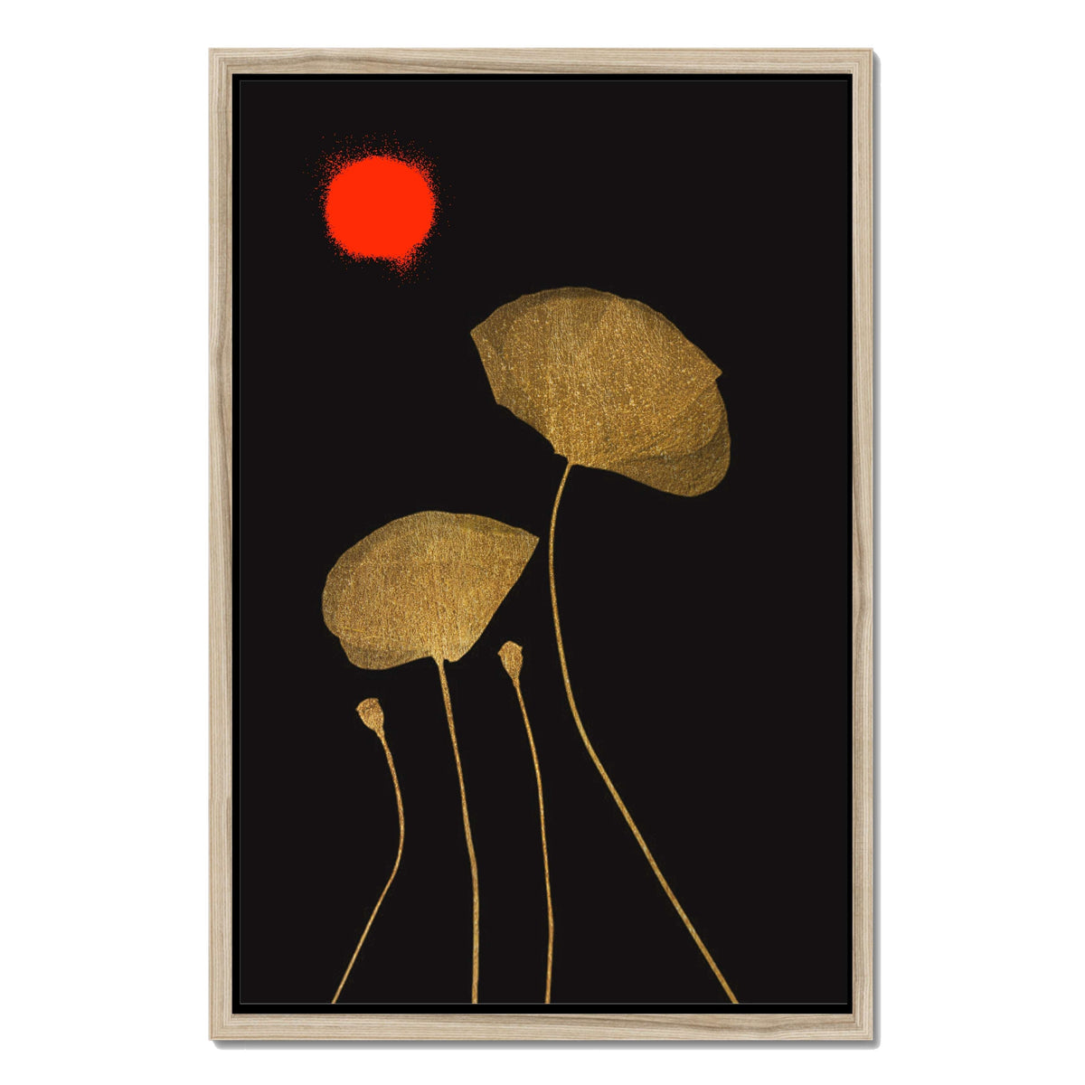 Wickham Curve Floral Canvas Wall Art — gallery image 52