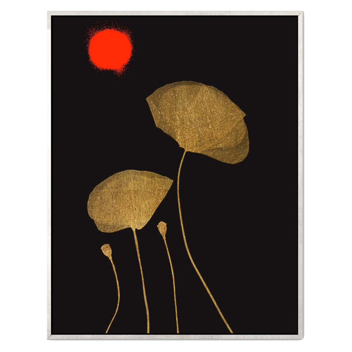 Wickham Curve Floral Canvas Wall Art — gallery image 39