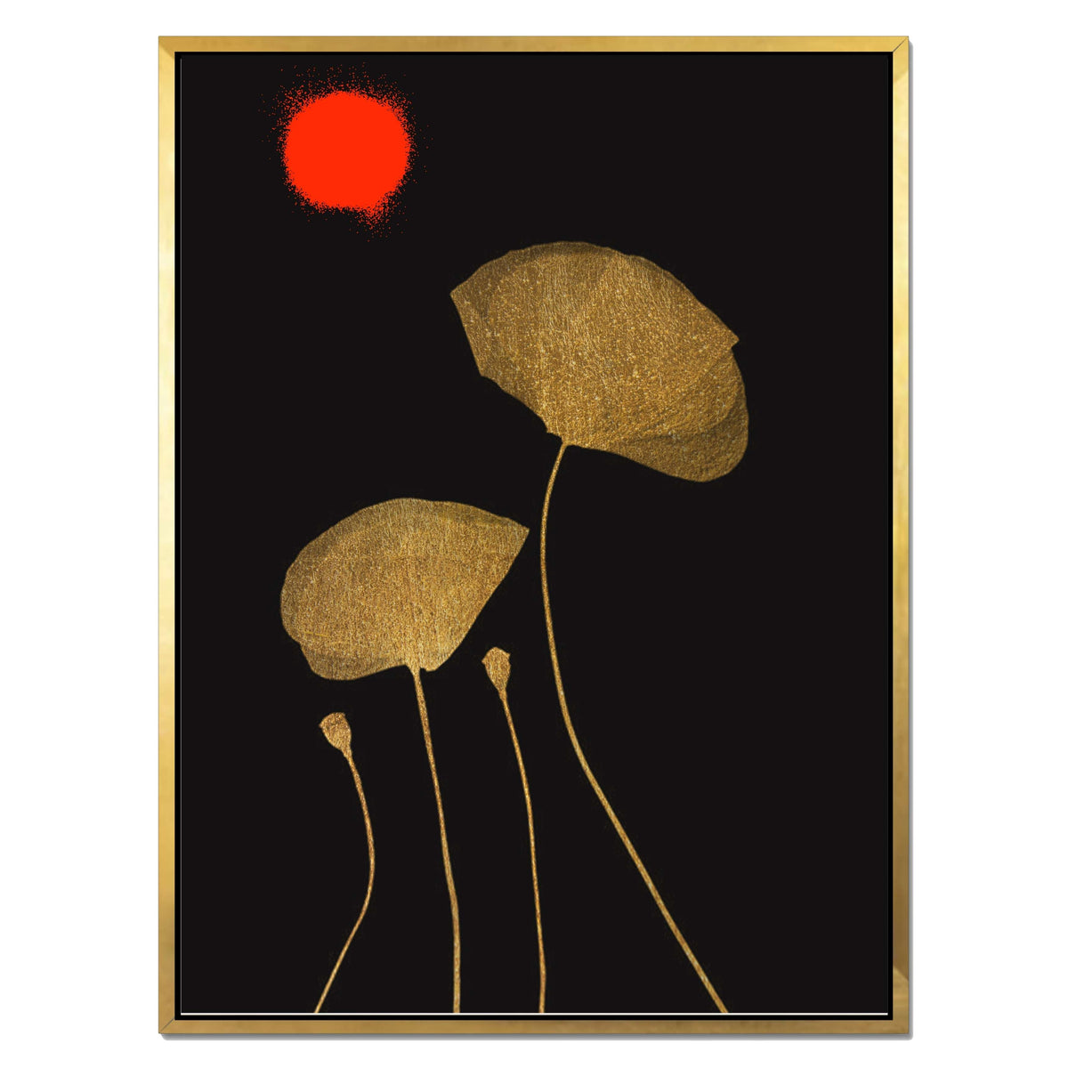 Wickham Curve Floral Canvas Wall Art — gallery image 33