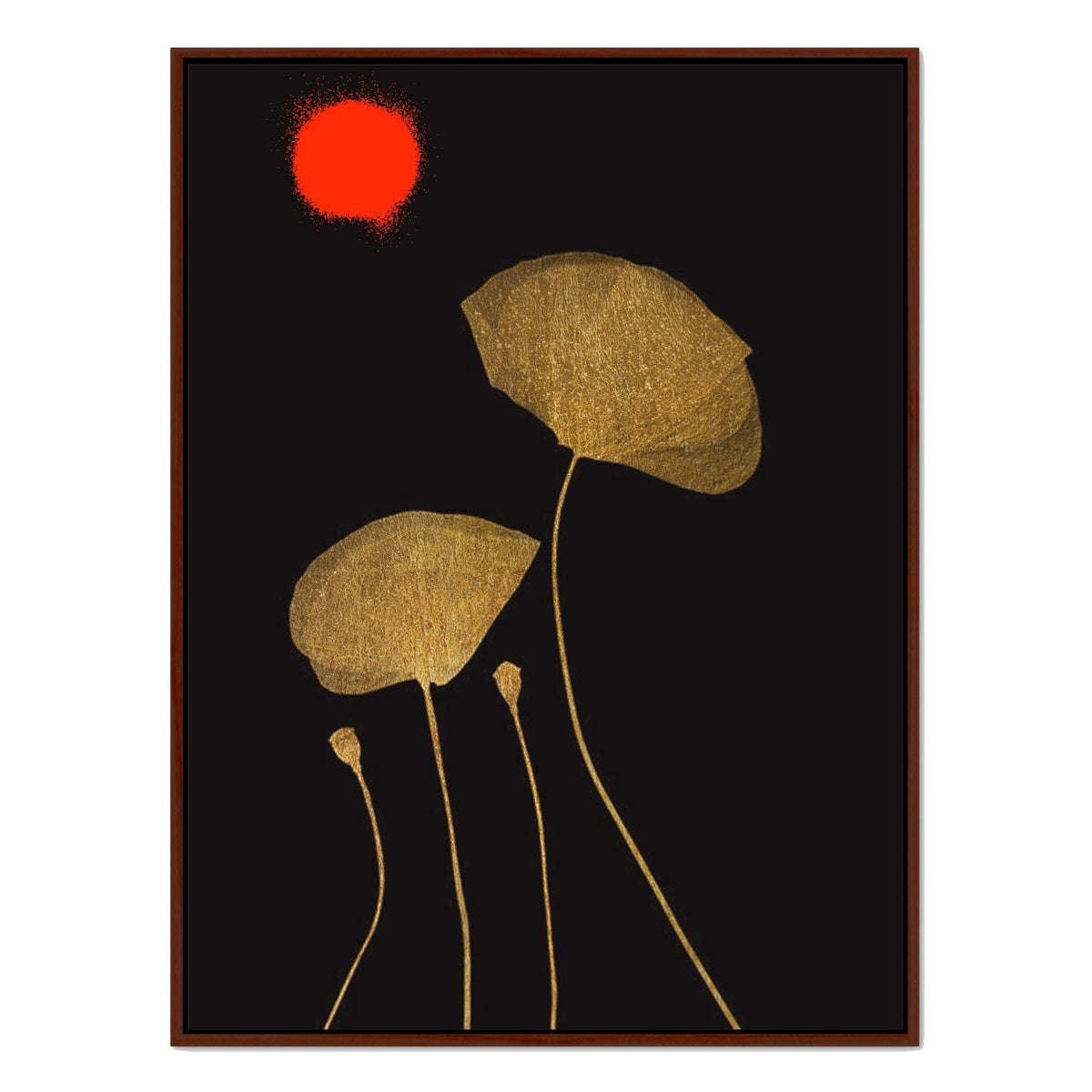 Wickham Curve Floral Canvas Wall Art — gallery image 28