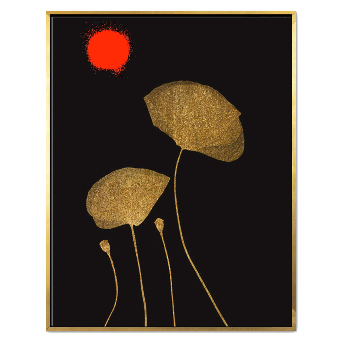 Wickham Curve Floral Canvas Wall Art — gallery image 29