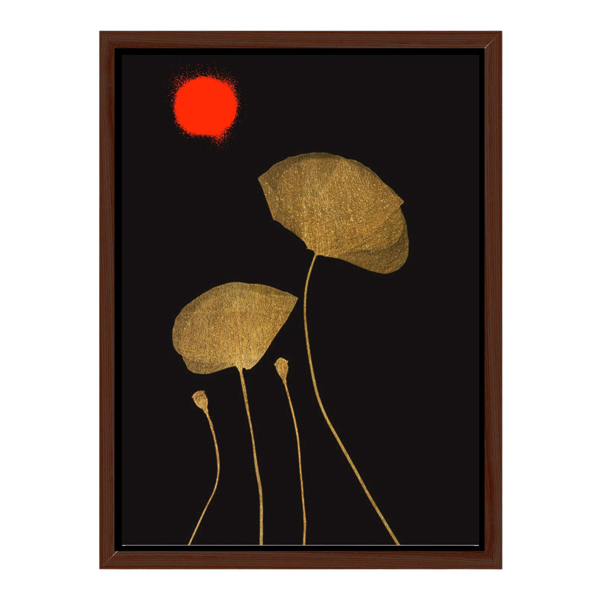 Wickham Curve Floral Canvas Wall Art — gallery image 26