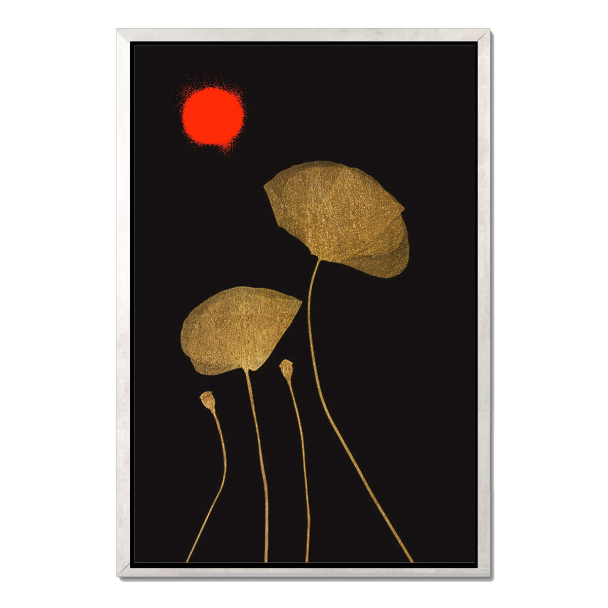 Wickham Curve Floral Canvas Wall Art — gallery image 42