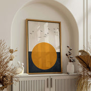 Fairford Curve Bird Canvas Wall Art — gallery image 3