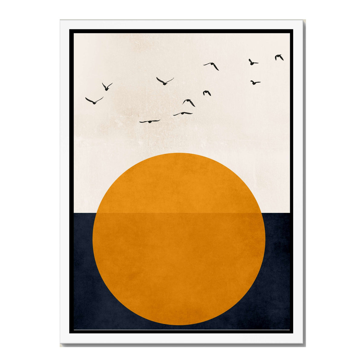 Fairford Curve Bird Canvas Wall Art — gallery image 44