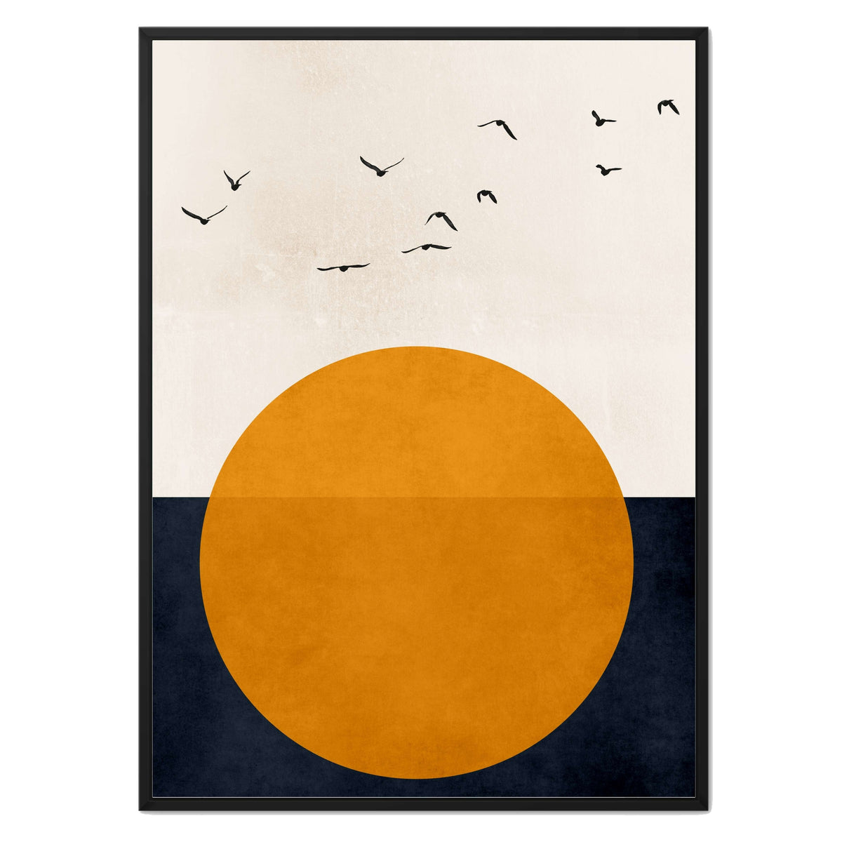 Fairford Curve Bird Canvas Wall Art — gallery image 19