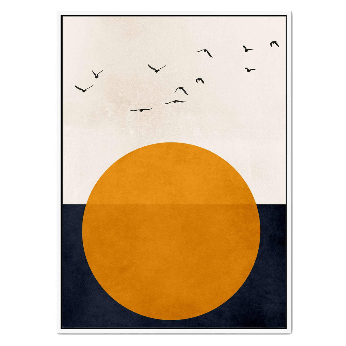 Fairford Curve Bird Canvas Wall Art — gallery image 43