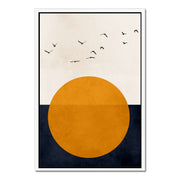 Fairford Curve Bird Canvas Wall Art — gallery image 45