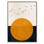 Fairford Curve Bird Canvas Wall Art — gallery image 37