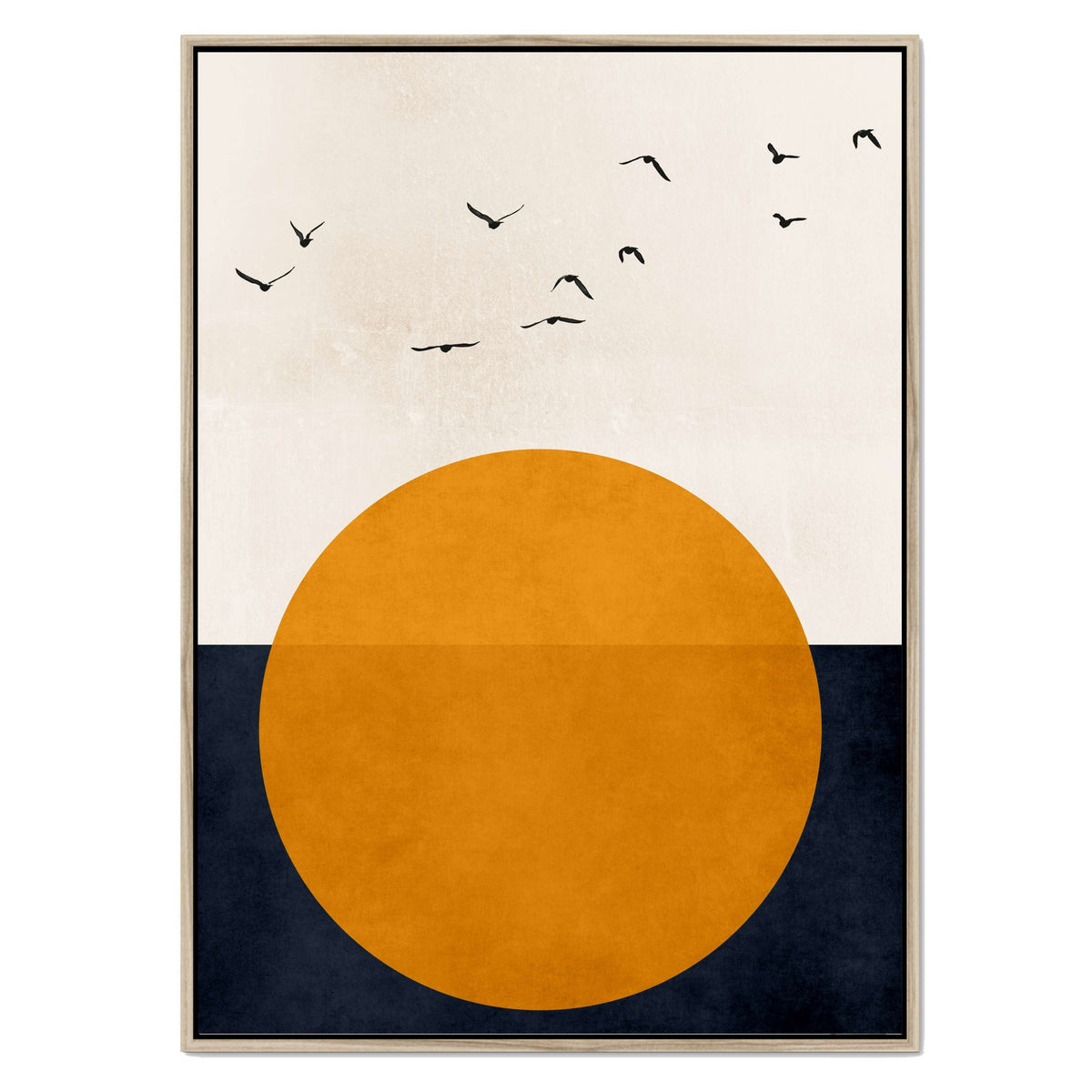 Fairford Curve Bird Canvas Wall Art — gallery image 37