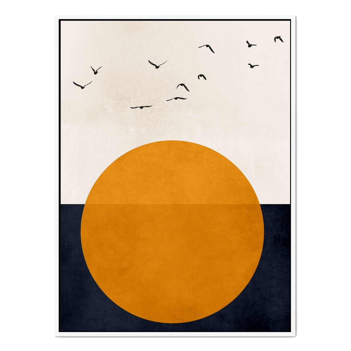 Fairford Curve Bird Canvas Wall Art — gallery image 47